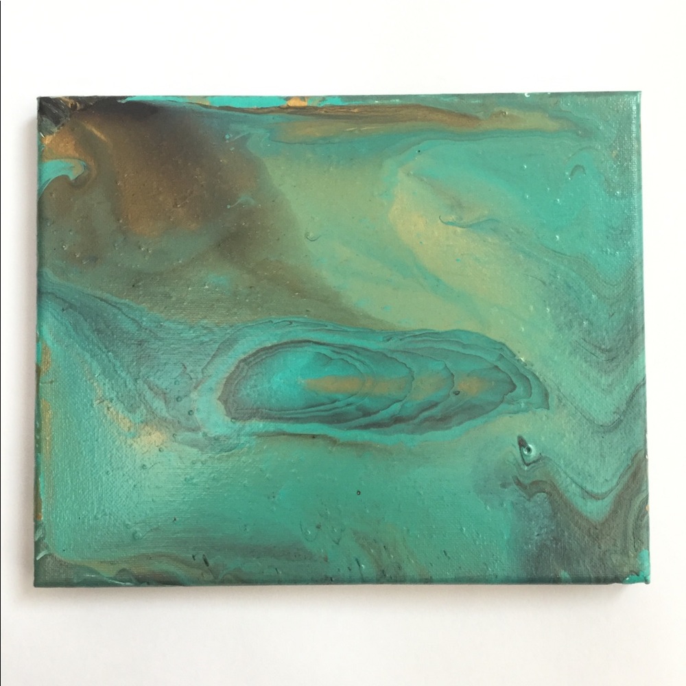 Acrylic Paint Pour - Canvas Art